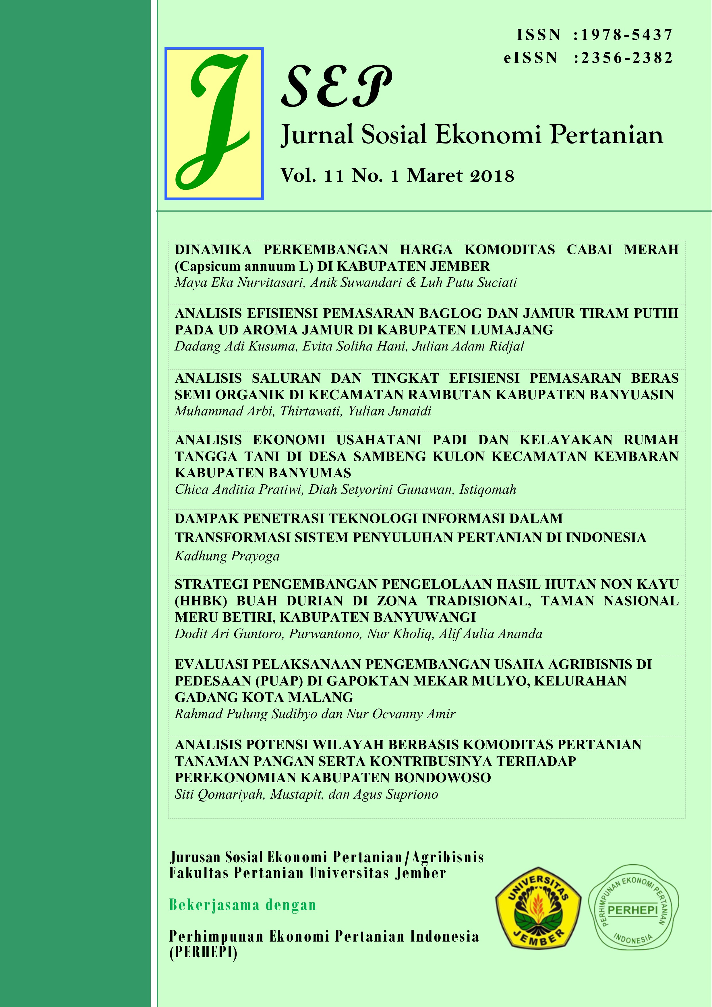 Strategi Pengembangan Pengelolaan Hasil Hutan Non Kayu Hhbk